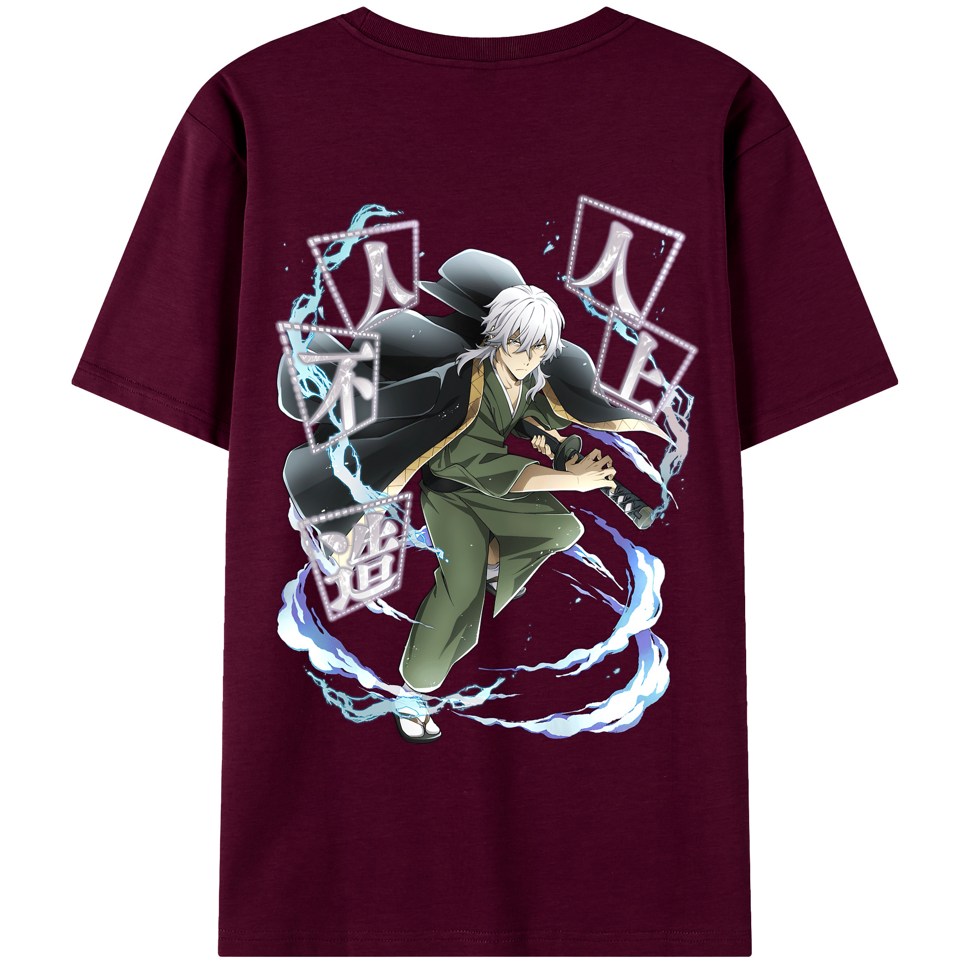 （画像用） 文豪ストレイドッグス Bungo Stray Dogs レディース半袖Tシャツ(バックプリント)